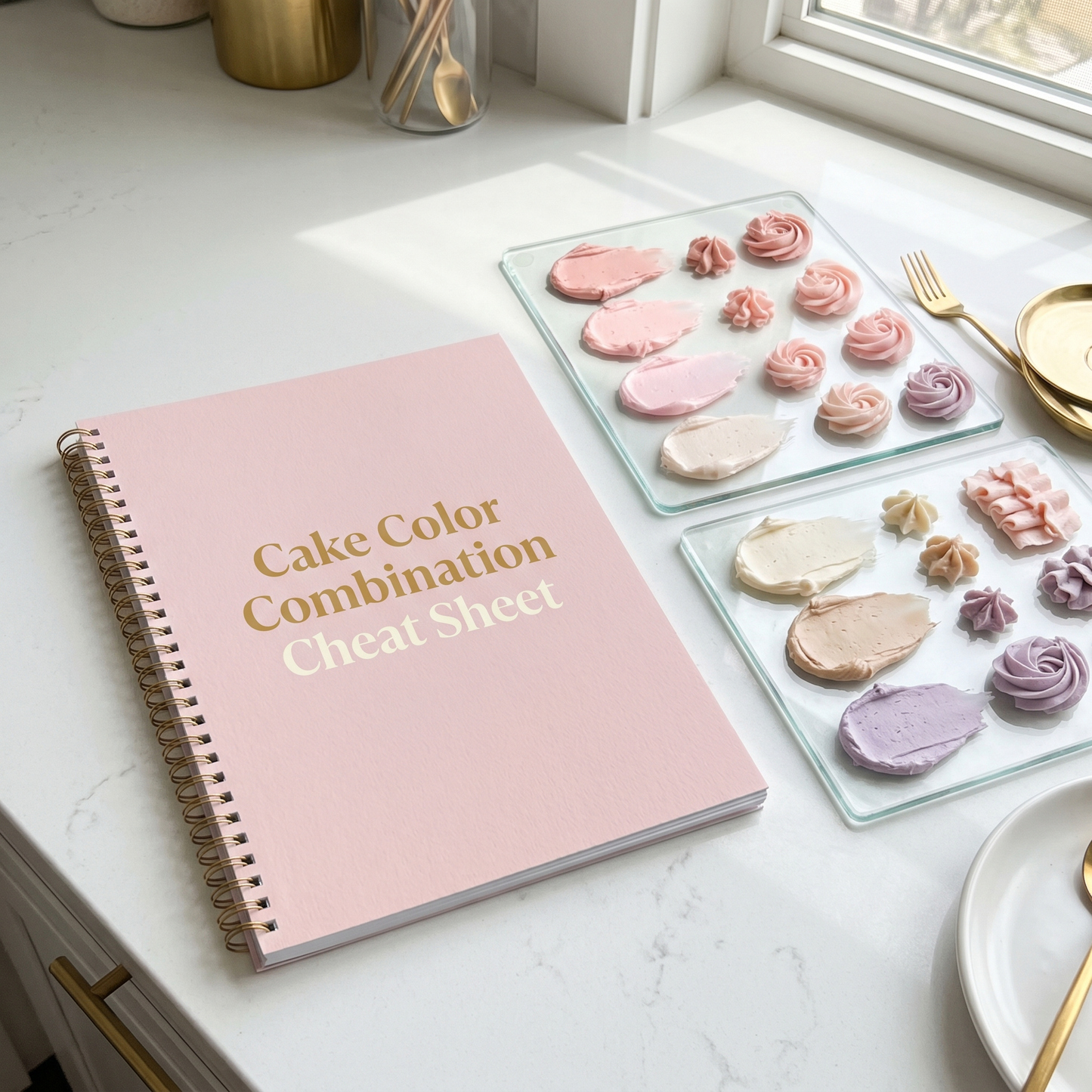 The Lovelaire Cake Color Combination Sheet