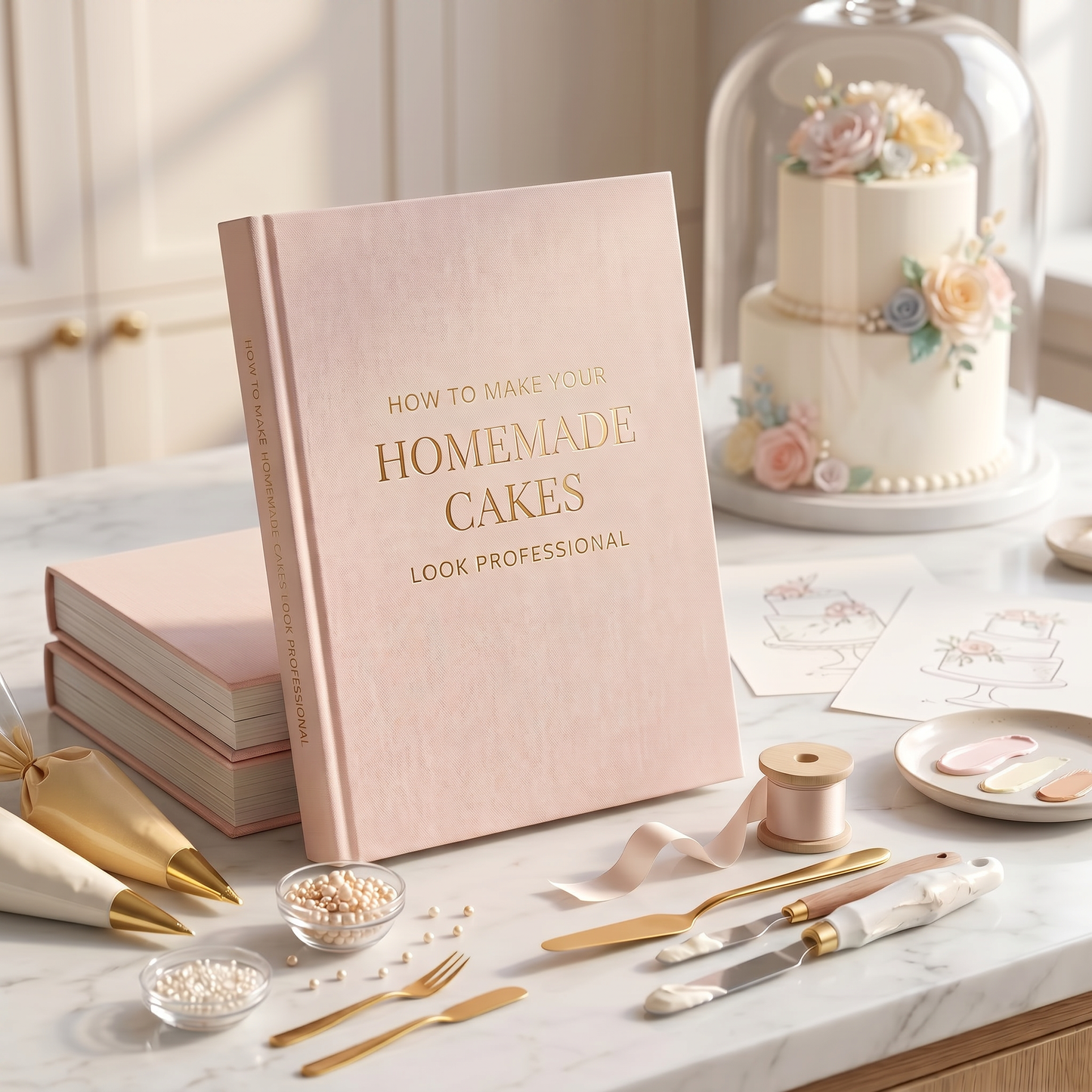 How To Make YOUR Homemade Cakes Look Professional